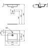 Раковина IDEAL STANDARD Tempo E066801